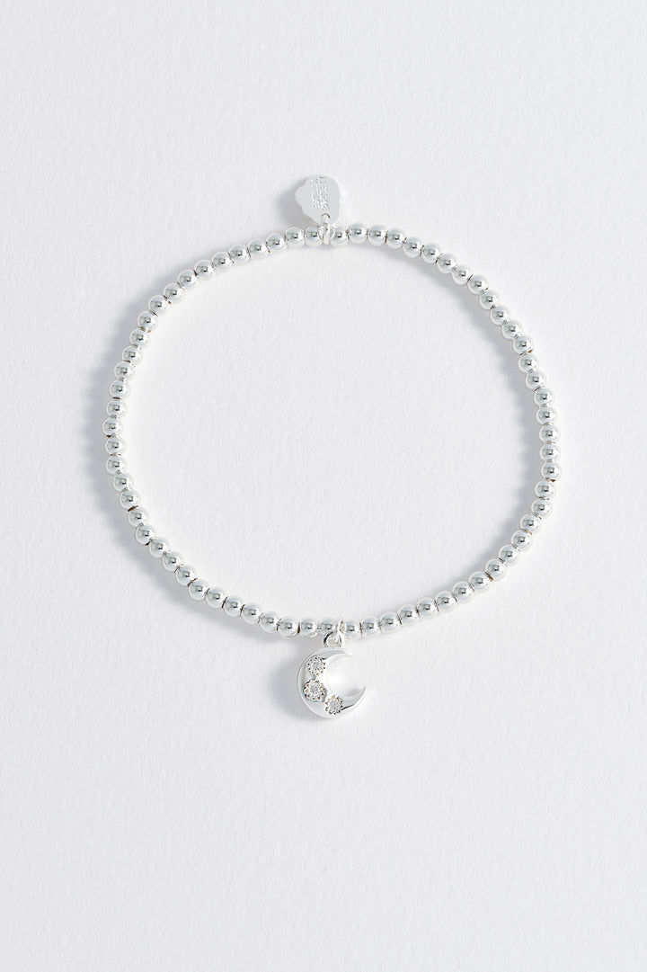 CZ Moon Bracelet