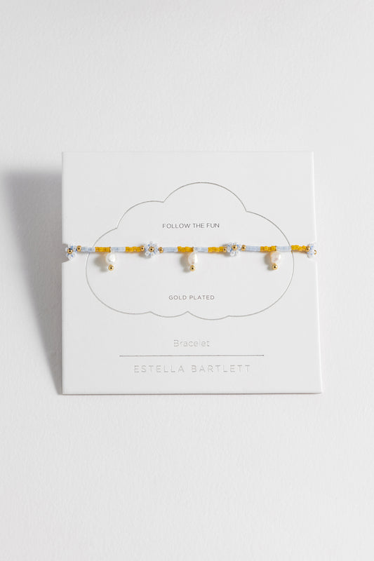 Pearl Flower Miyuki Bracelet