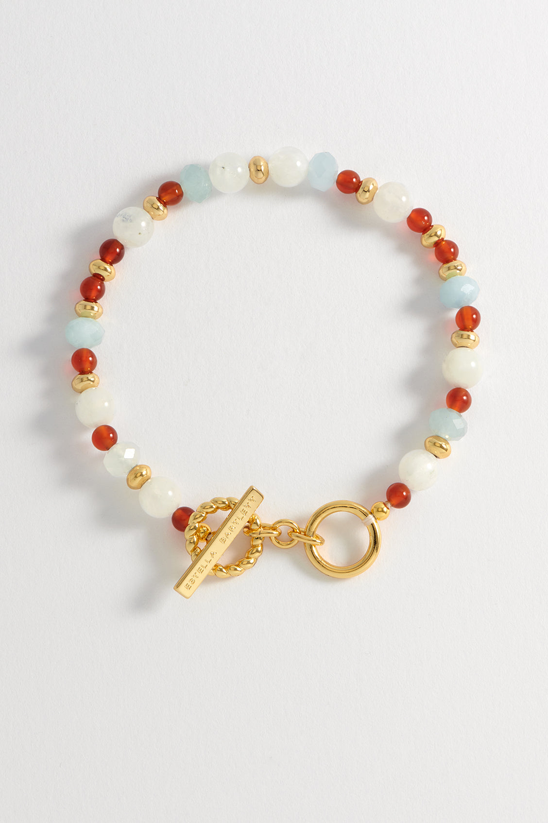 Gemstone T-Bar Bracelet