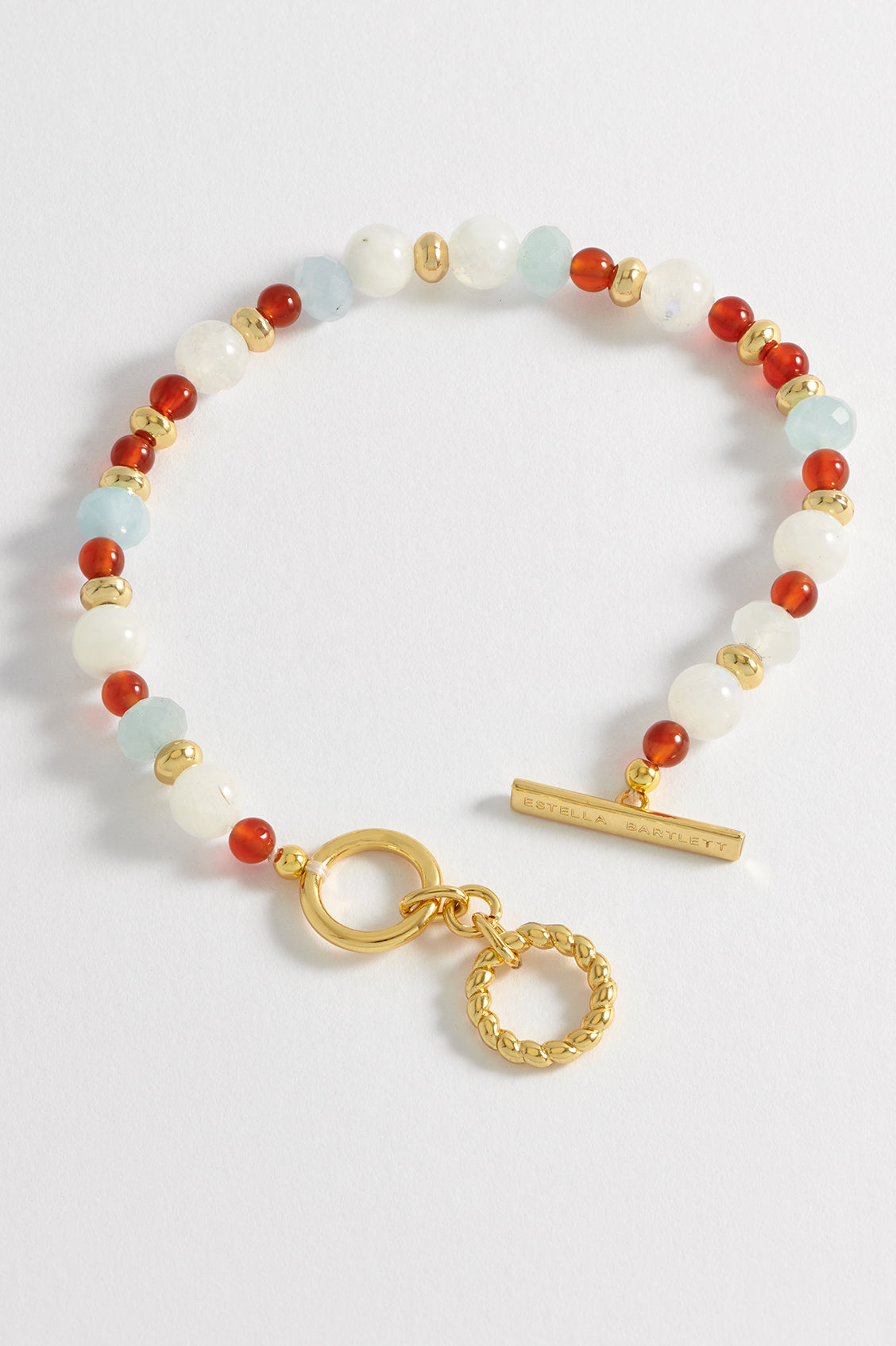 Gemstone T-Bar Bracelet