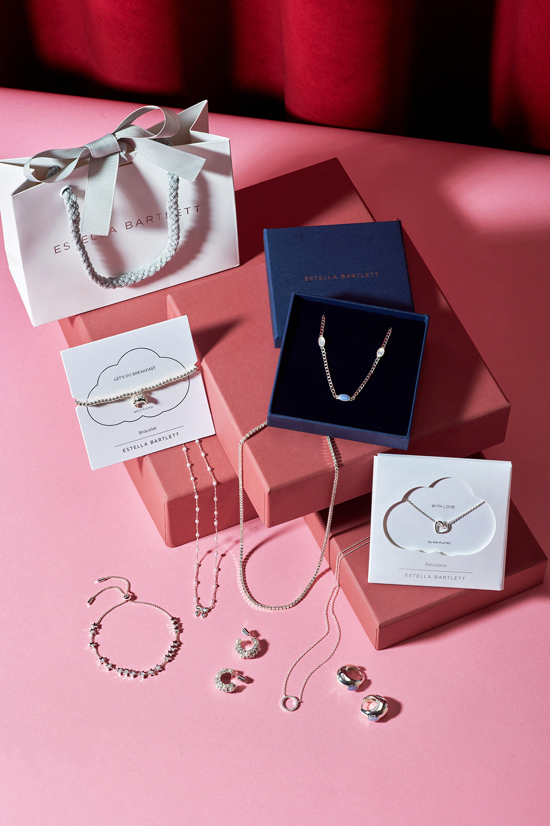 Pearl Bow Necklace