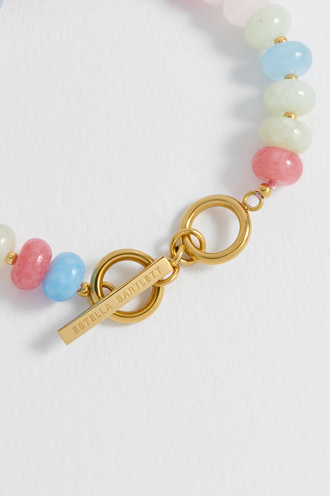 Candy Gemstone T-Bar Bracelet