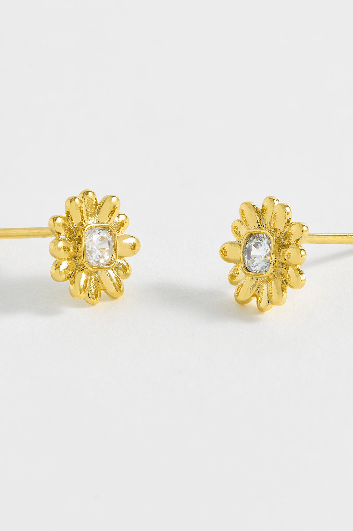 CZ Flower Studs