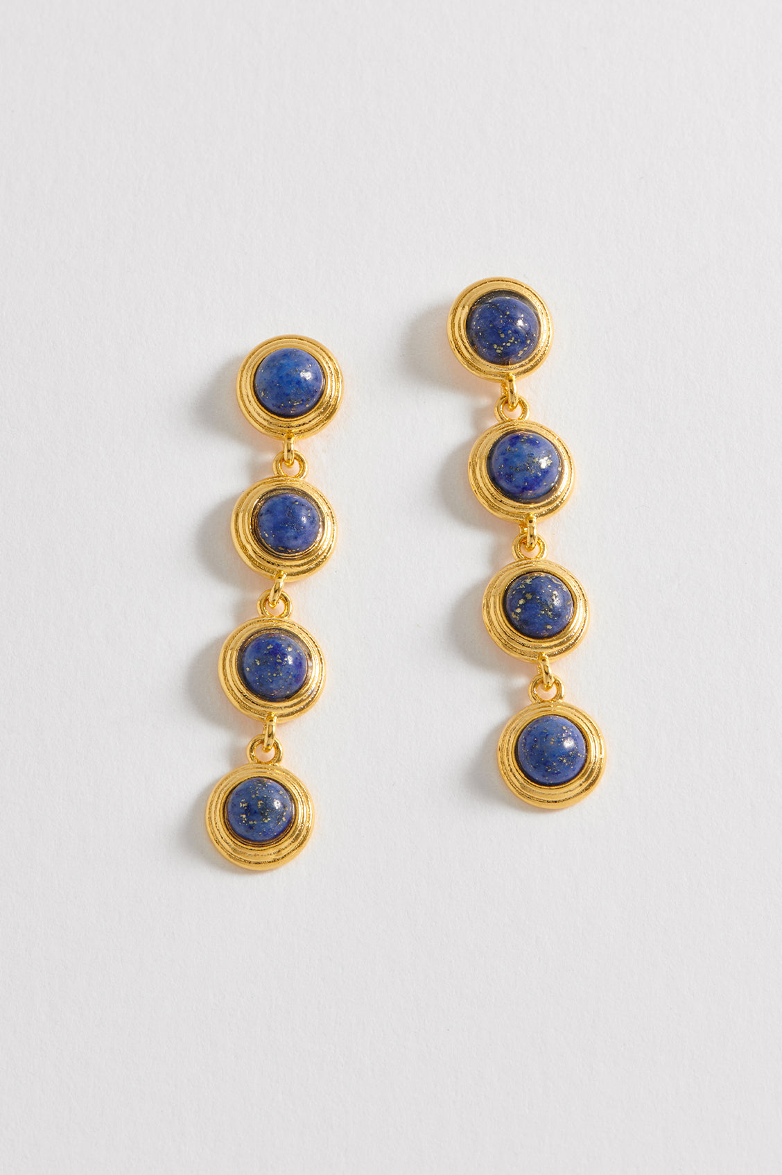 Gemstone Drop Earrings