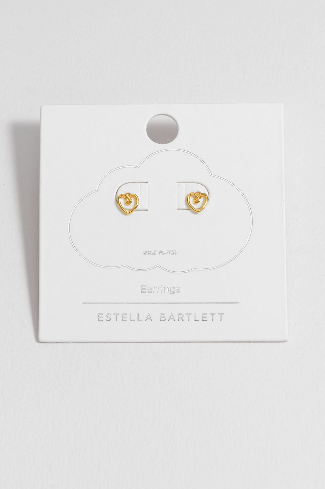 Doodle Heart Stud Earrings