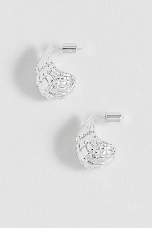 Seashell Teardrop Earrings