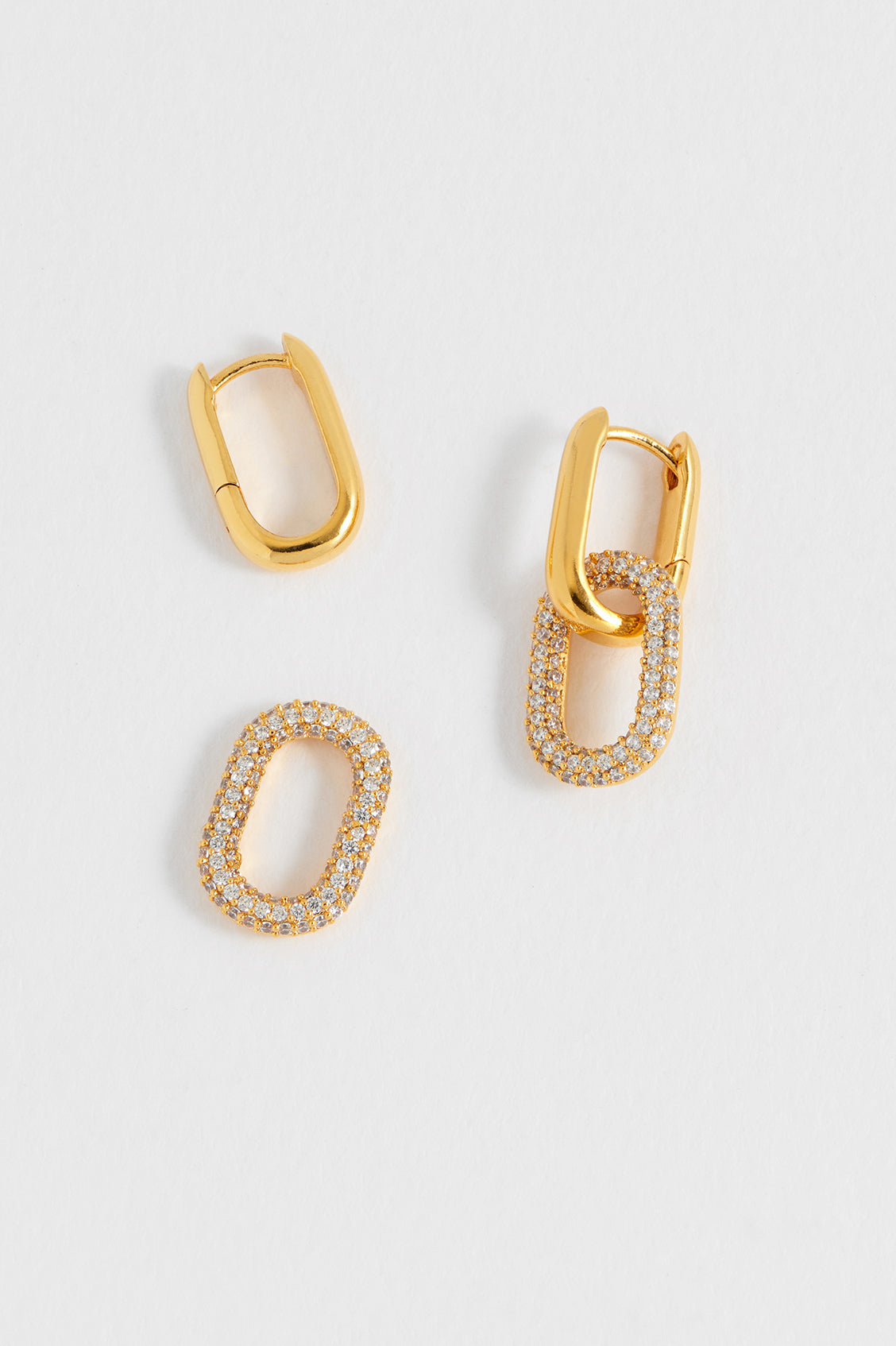 Mixed Link Hoops