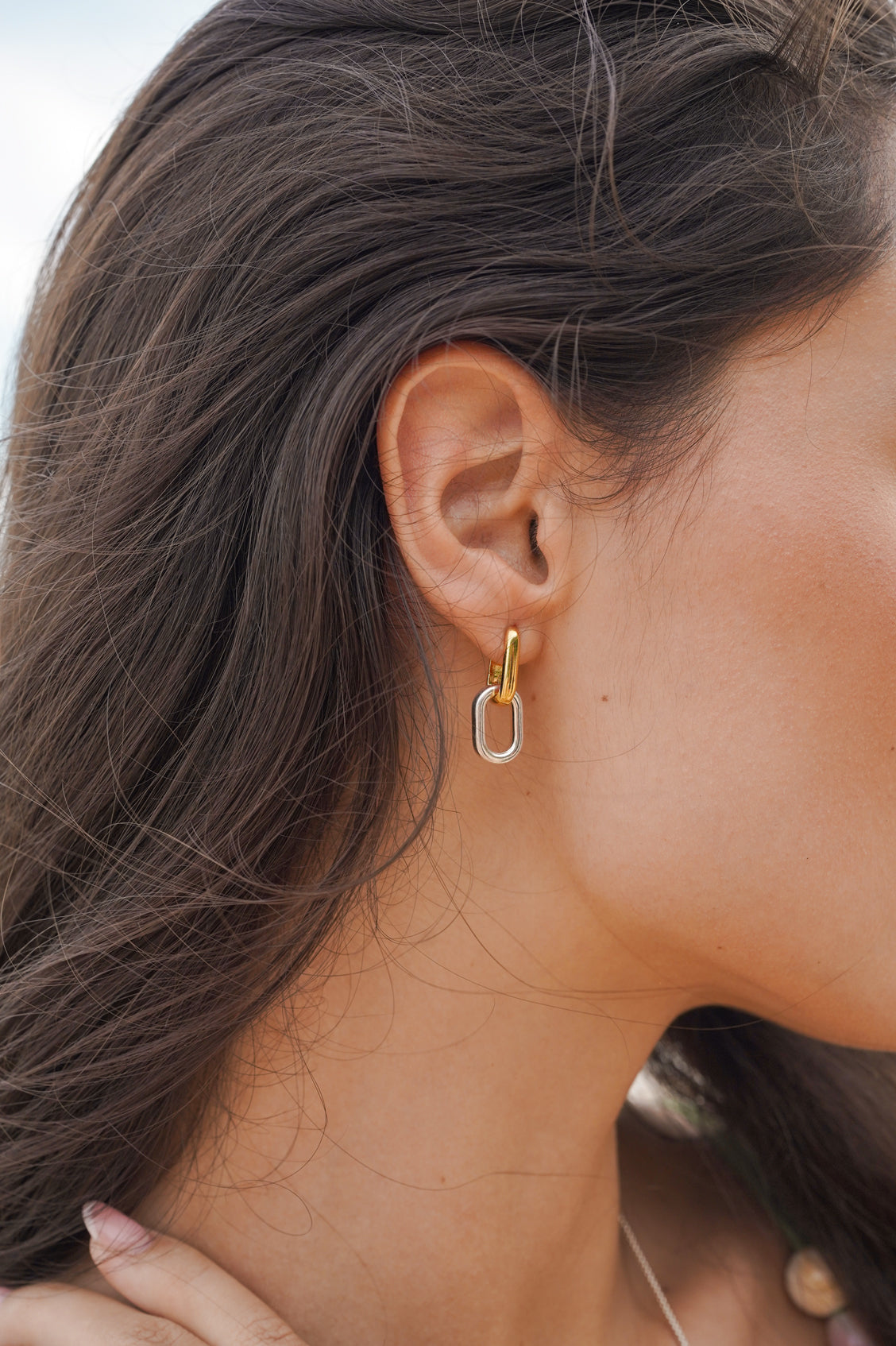 Mixed Link Hoops