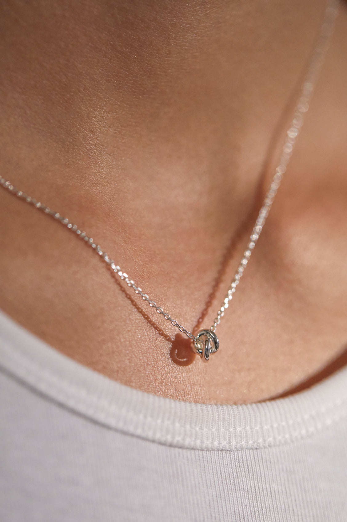 Knot Charm Necklace