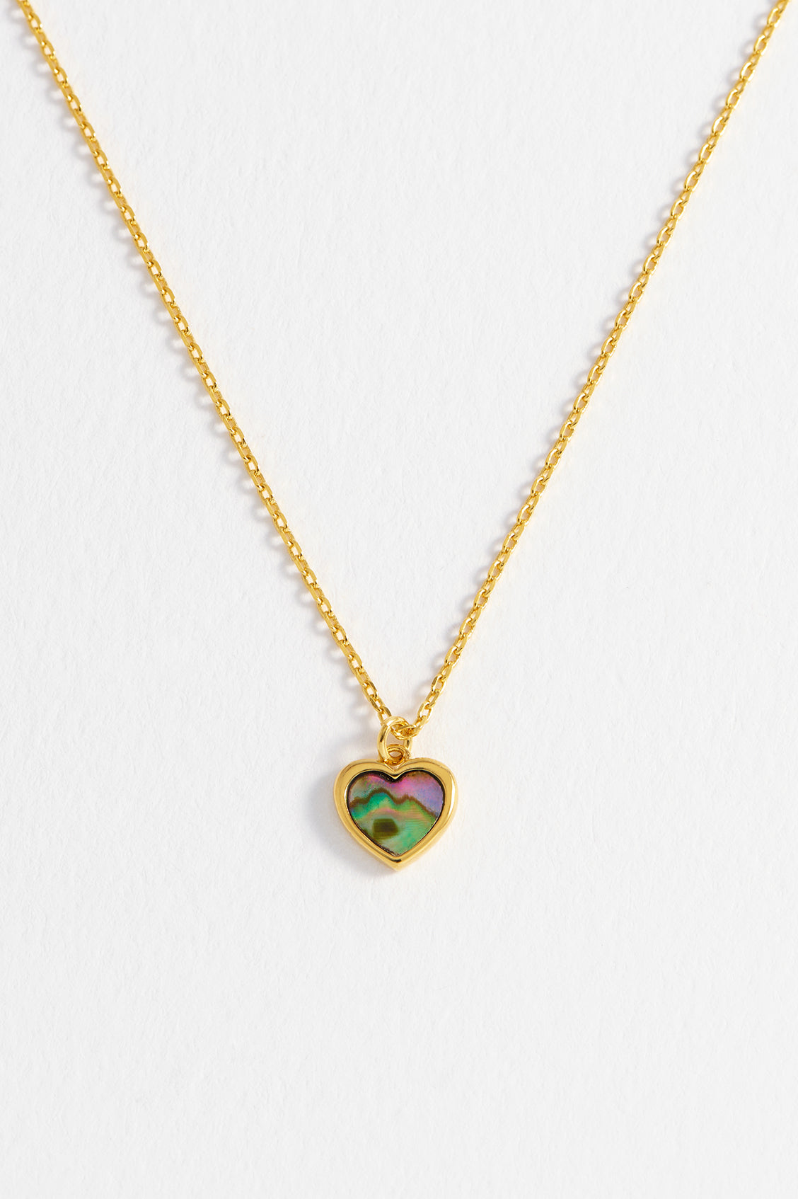 Abalone Heart Pendant