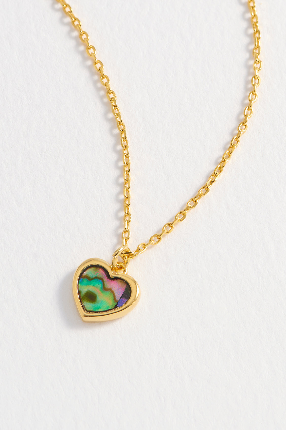 Abalone Heart Pendant