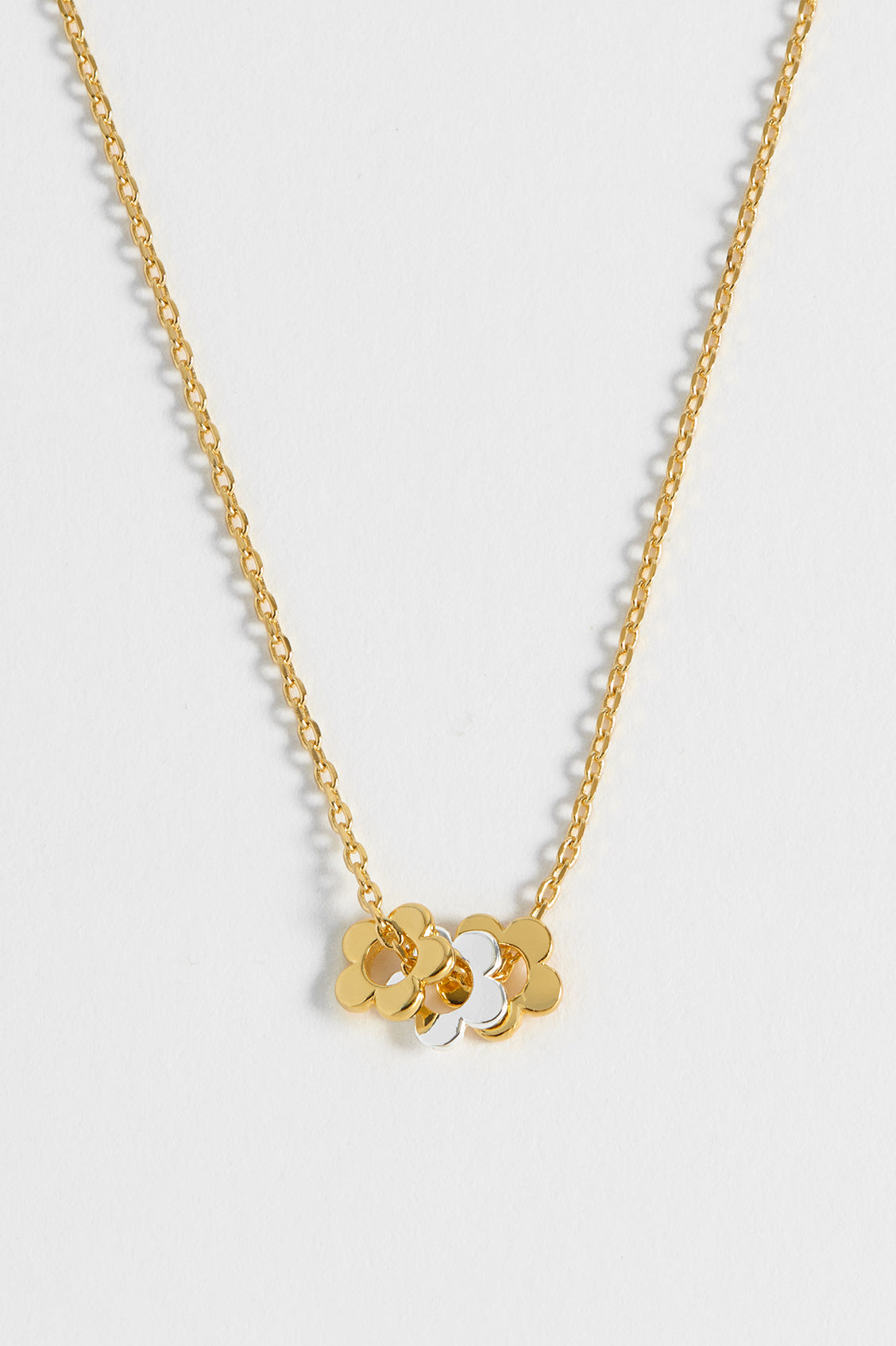 Trio Flower Necklace