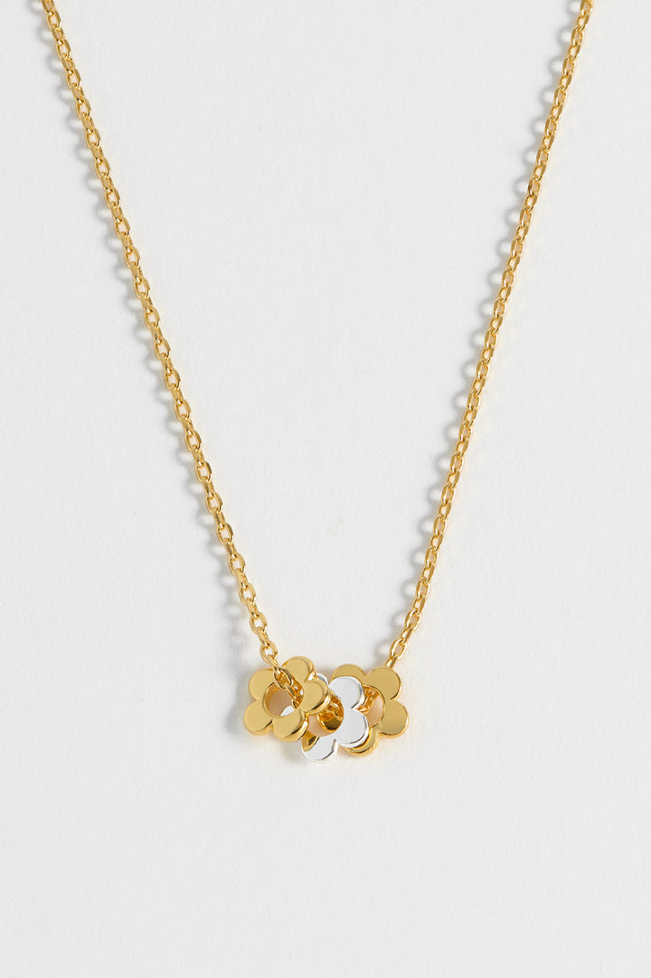 Trio Flower Necklace