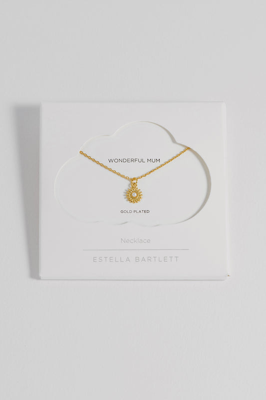 Flower And Pearl Necklace