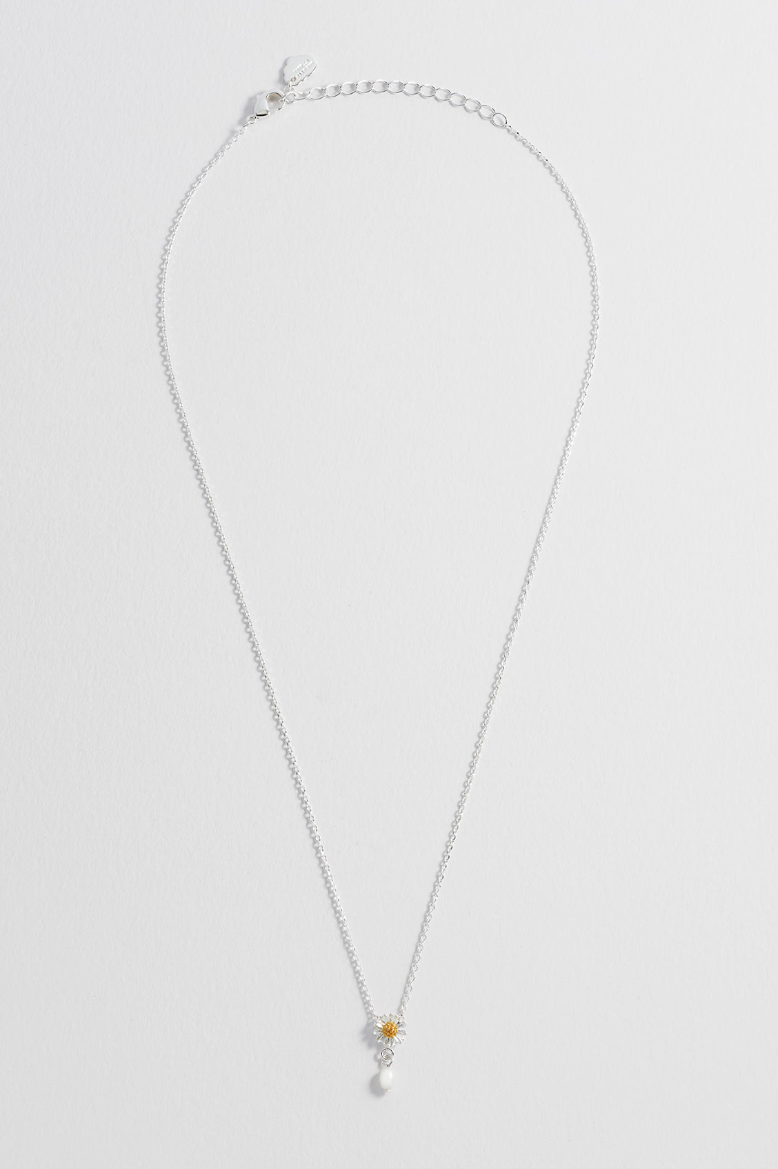 Wildflower Pearl Drop Necklace
