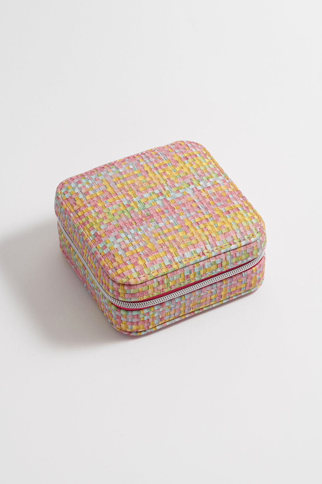 Woven Mini Square Jewellery Box