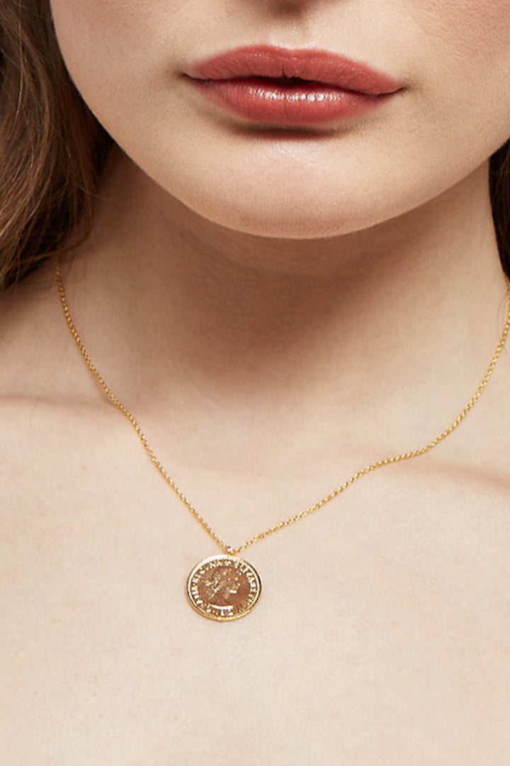 Lucky Sixpence Necklace