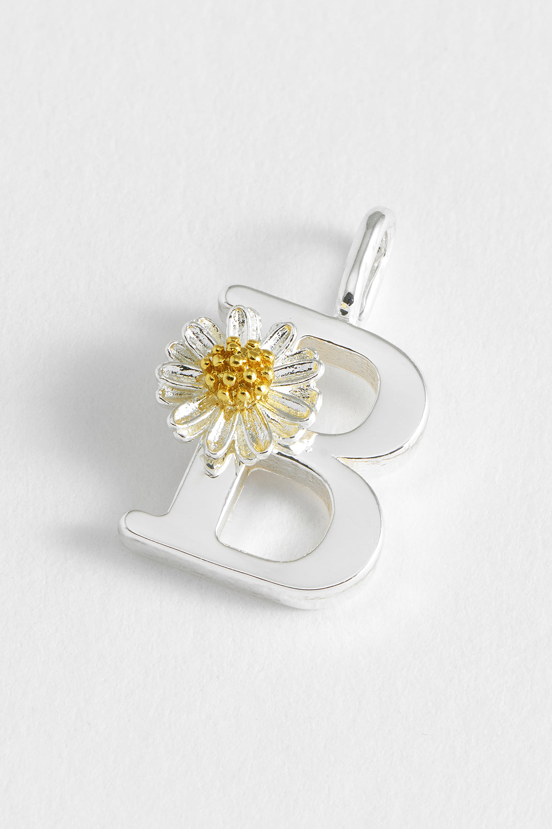 Wildflower Initial Charm