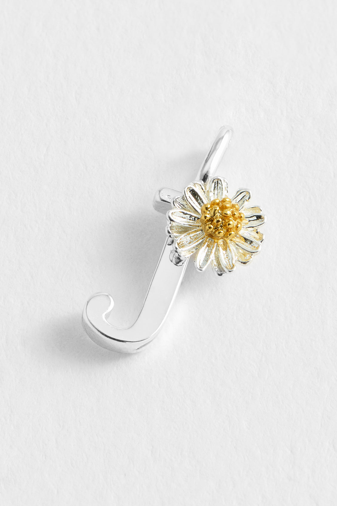 Wildflower Initial Charm