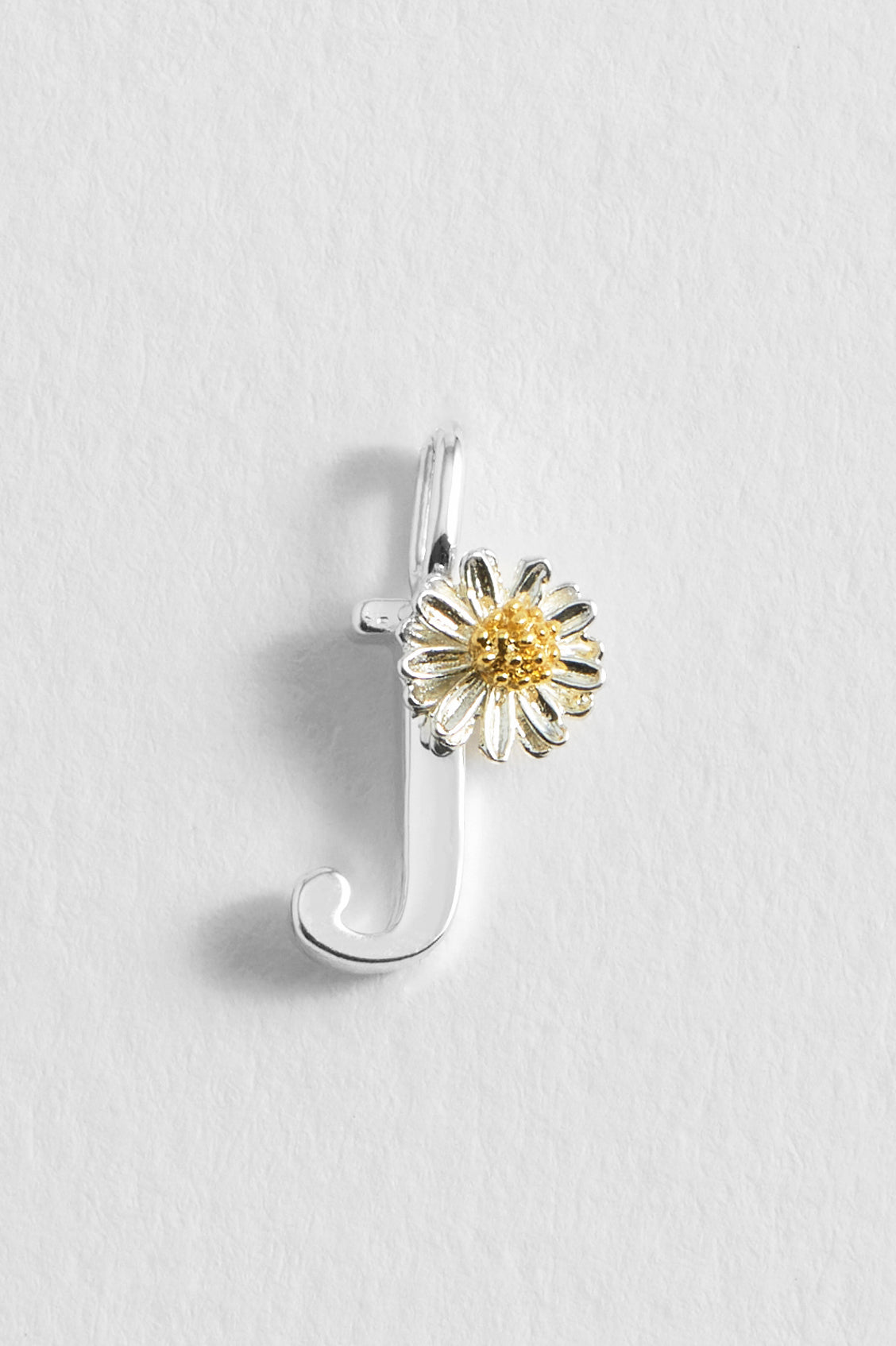 Wildflower Initial Charm