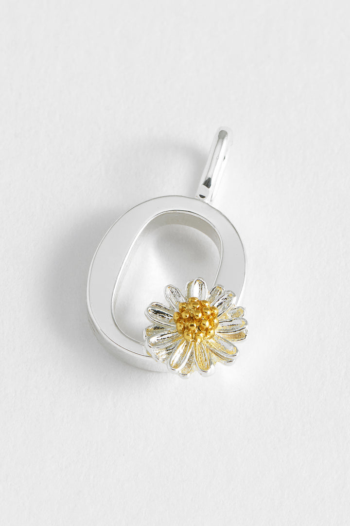 Wildflower Initial Charm