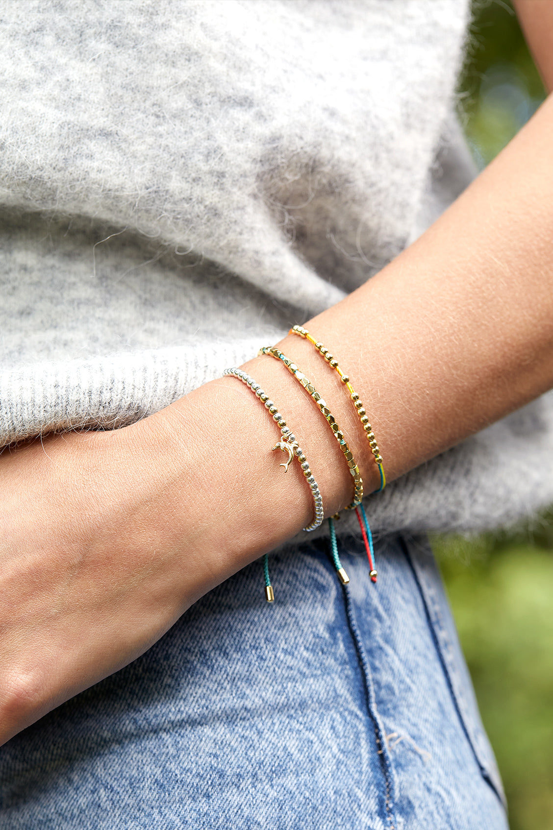 Rainbow Cord Bracelet