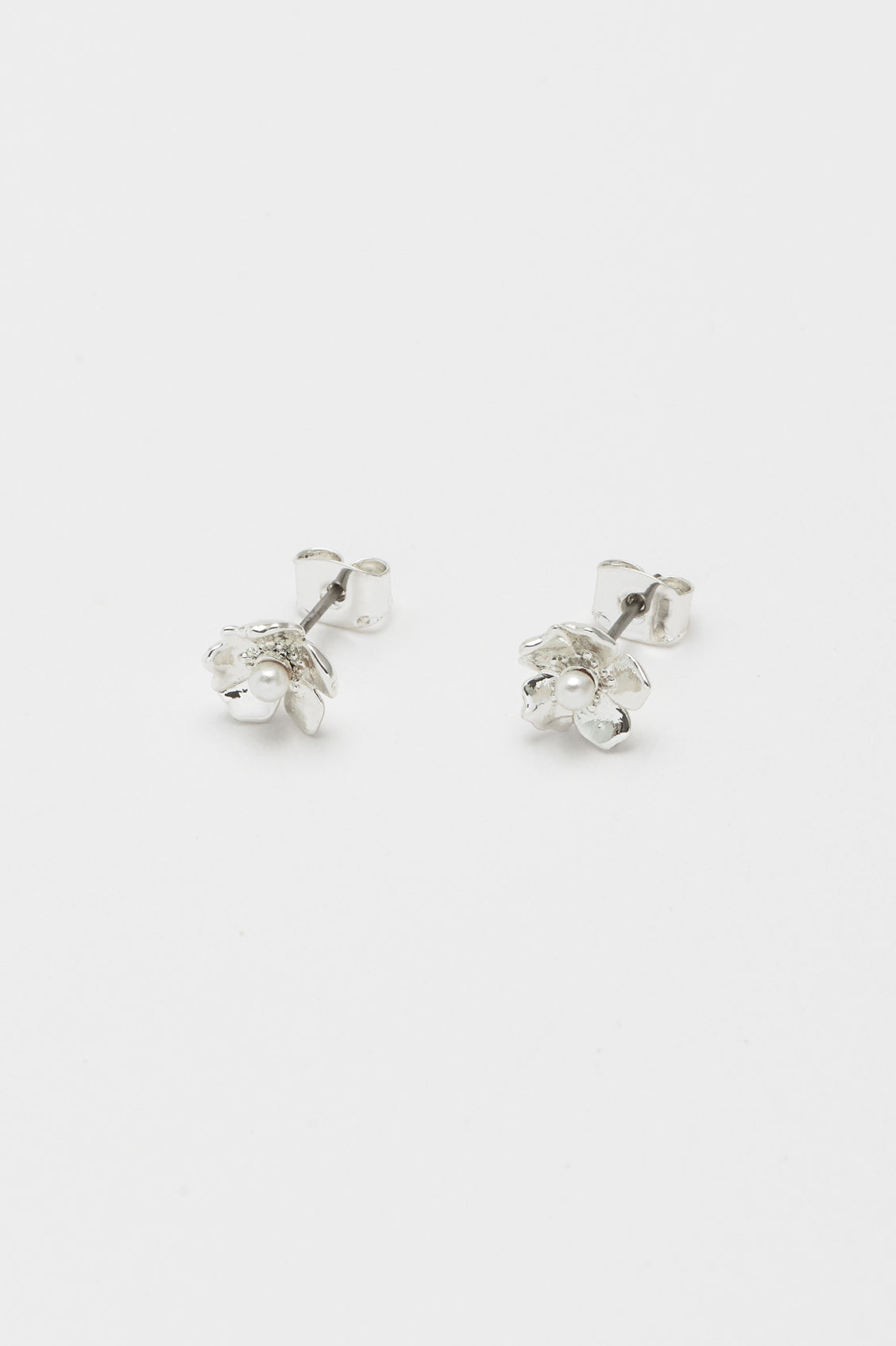 Petite Pearl Buttercup Studs