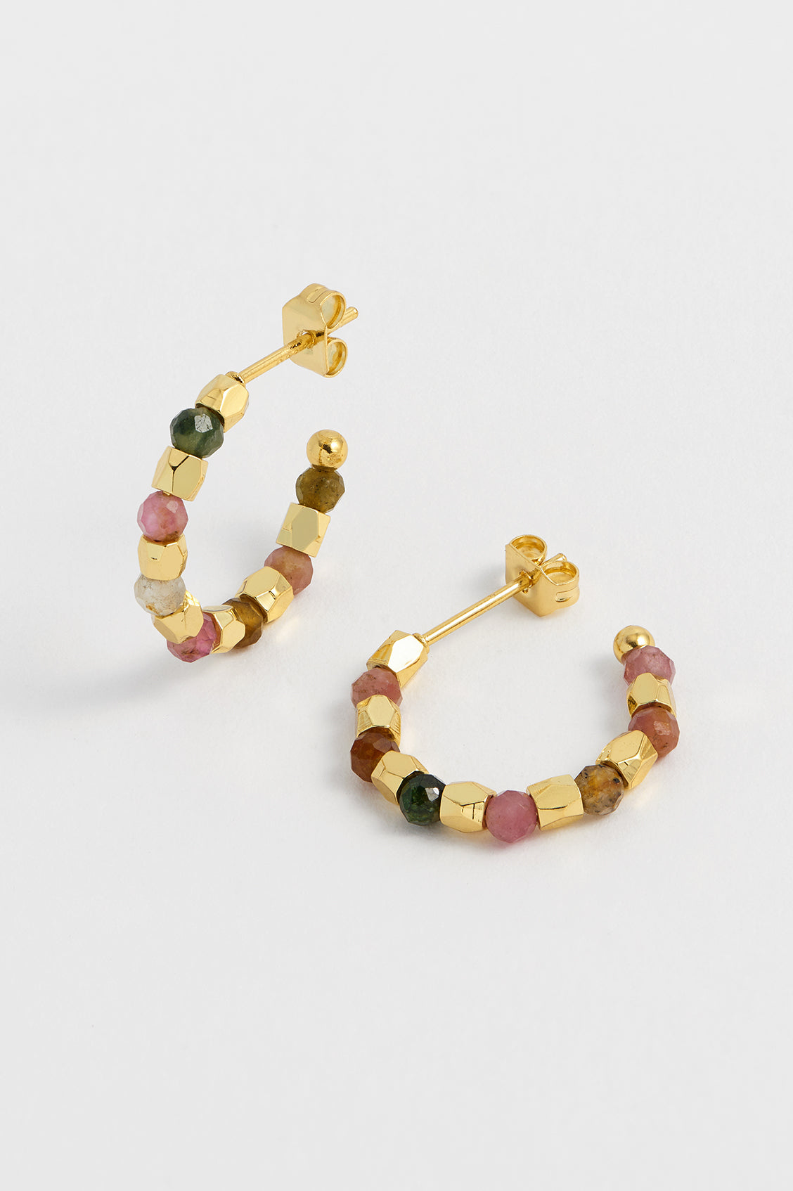 Coco Gemstone Bubble Hoops