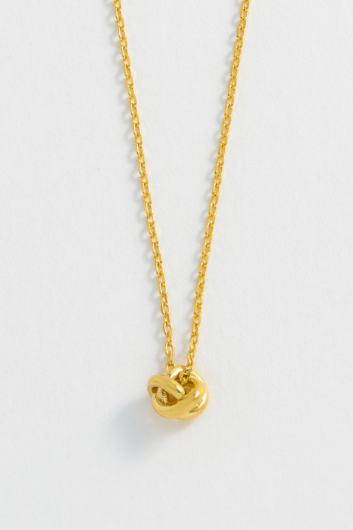 Knot Charm Necklace