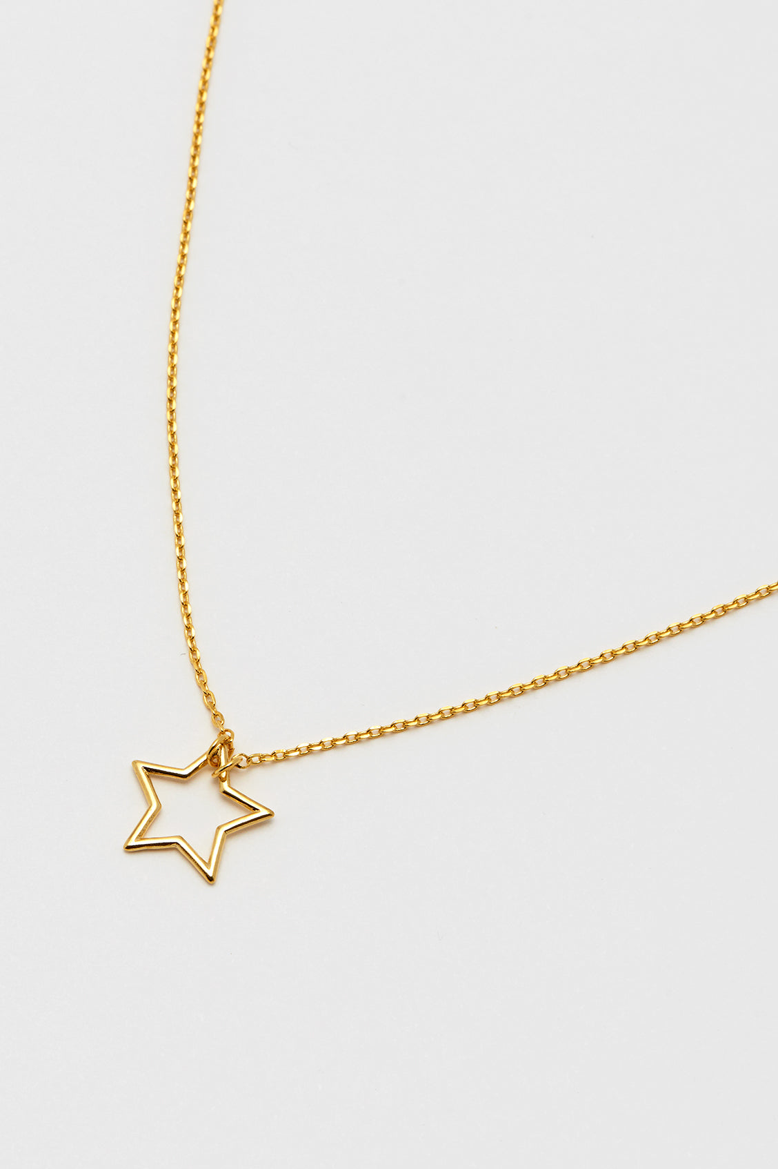 Open Star Necklace