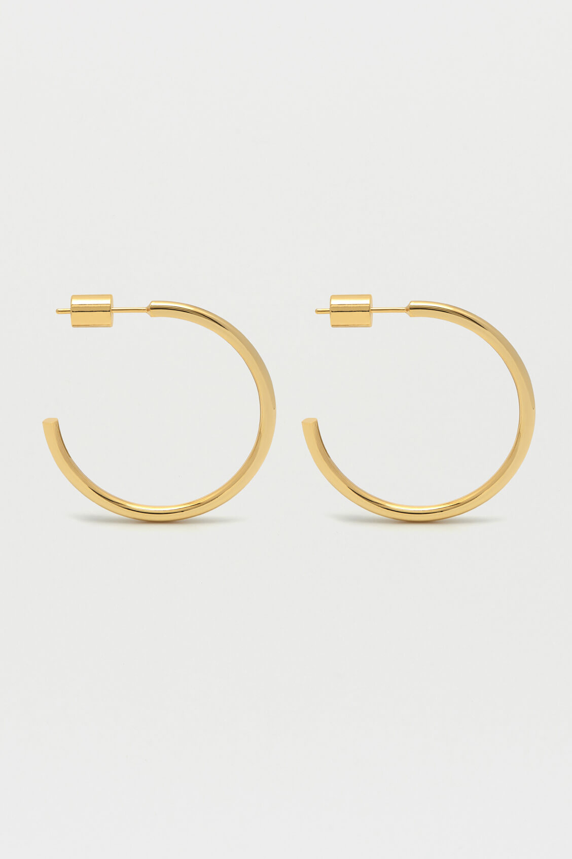 Large Chunky Hoop Earrings