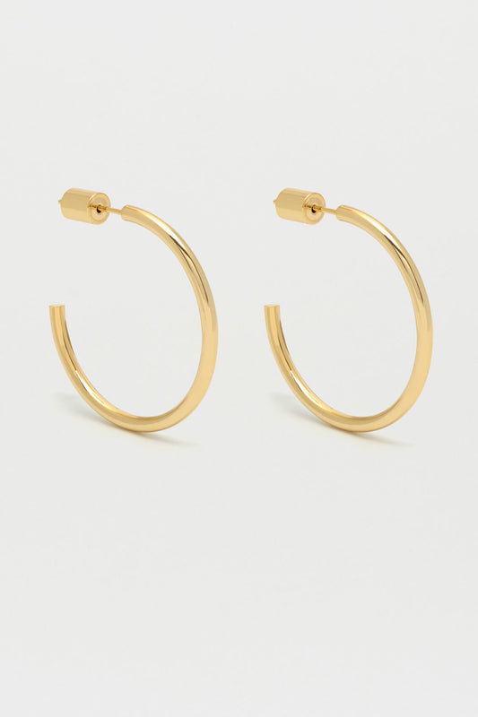 Large Chunky Hoop Earrings