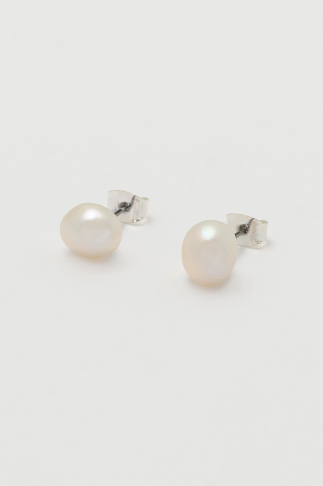 Baroque Pearl Stud Earrings